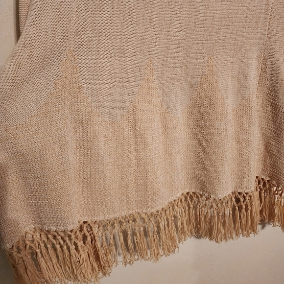 Lilly Pulitzer Tatum Long Fringe Hem Shimmer Open Cardigan Size S - Picture 10 of 13